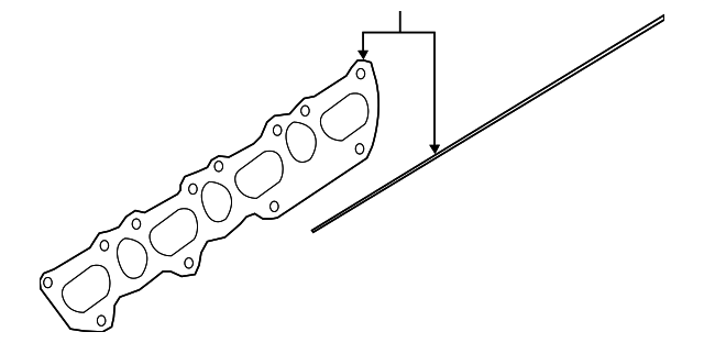 948-111-181-01 EXHAUST MANIFOLD GASKET, RIGHT