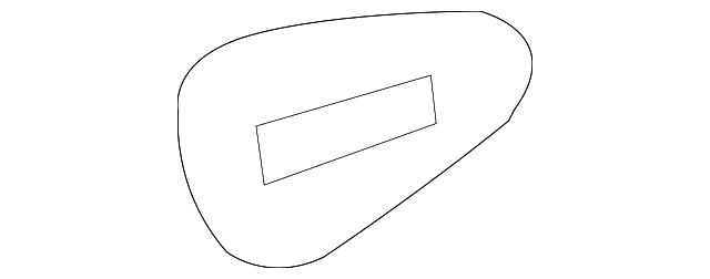 12831149 Деталь SEAT BELT GUIDE, RIGHT