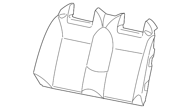12765705 Деталь SEAT BACK PAD