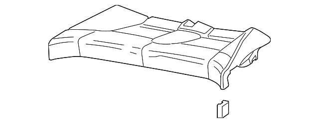 12830474 Деталь SEAT CUSHION PAD