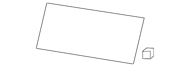 12765702 Деталь SEAT BACK PANEL