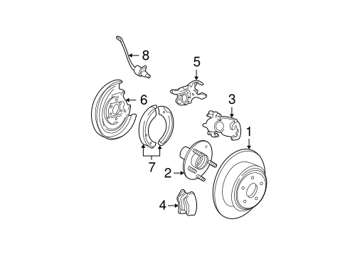 Brakes/Rear Brakes for 2005 Ford Expedition #2