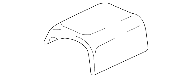 996-563-421-01 Деталь LOCATOR COVER, LEFT