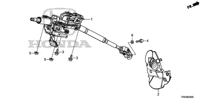 Steering Column for 2012 Honda Civic #0