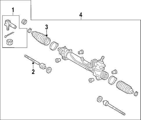 STEERING/P/S PUMP & HOSES for 2006 Scion tC #1