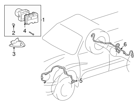 ELECTRICAL/ABS COMPONENTS for 2001 Toyota Sequoia #1