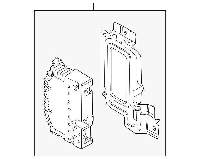 9L2Z-18B849-A Деталь AMPLIFIER