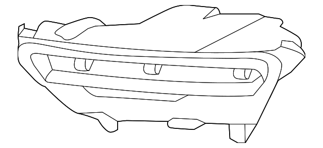 95B-941-700-A Деталь FOG LAMP ASSY, RIGHT
