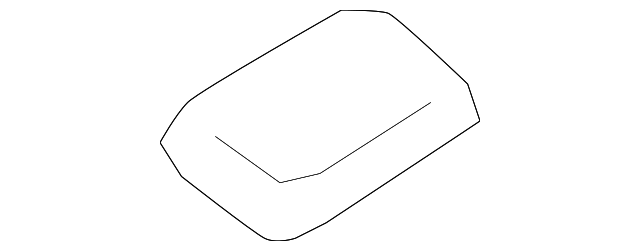 LR040751 Деталь SUNSHADE CAP, LEFT