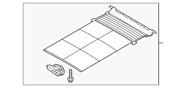 LR054337 Деталь SUNSHADE