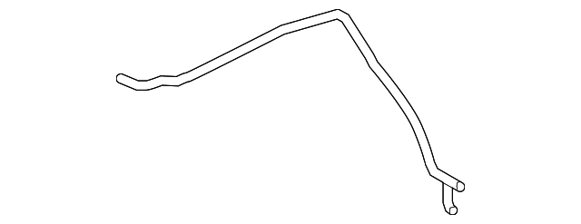 LR038295 Деталь DRAIN TUBE, LEFT