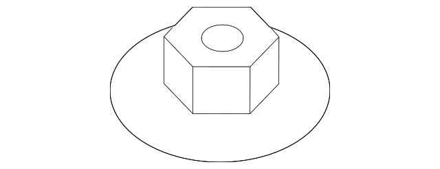 TYH500030 Деталь FRAME NUT