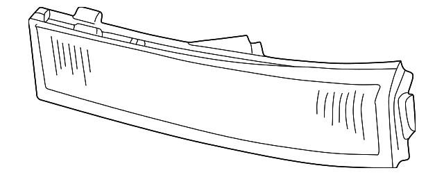 2W4Z-15A201-BB Деталь SIDE MARKER LAMP, LEFT