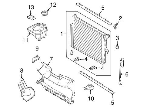 Cayenne RADIATOR & COMPONENTS