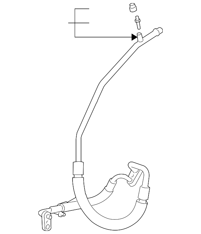 19244797 Деталь HOSE & TUBE ASSY