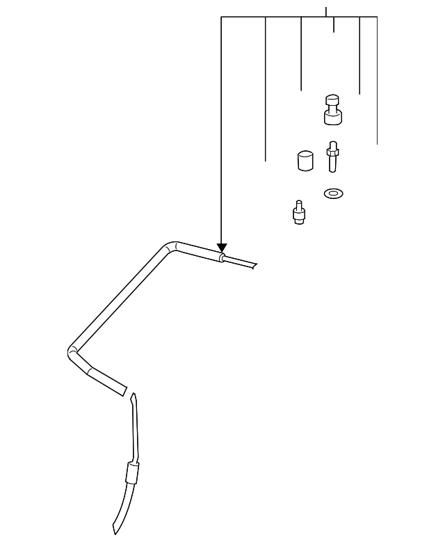 19244816 Деталь EVAPORATOR TUBE