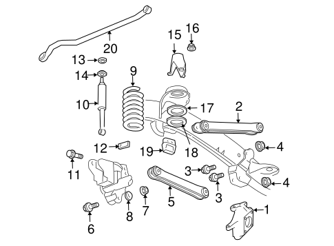 Front Suspension/Suspension Components for 2012 Ram 3500 #3