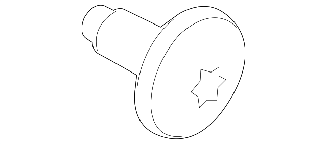 -W701210-S Деталь SEAT BACK FRAME BOLT, RIGHT