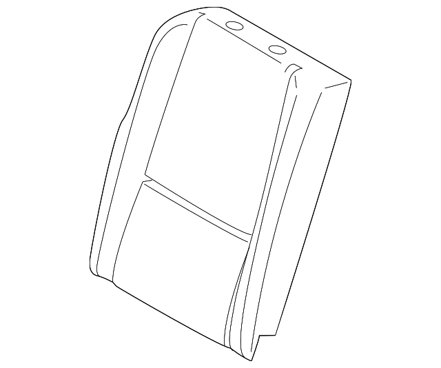 9T1Z-1766600-EA Деталь SEAT BACK COVER, RIGHT