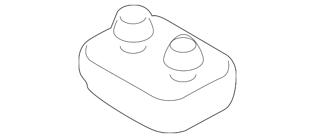 5T1Z-17613A70-B Деталь STOP BUMPER, RIGHT