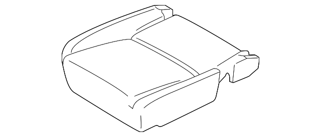 9T1Z-1763840-B Деталь SEAT CUSHION PAD, RIGHT