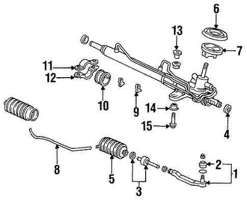 Grommet A, Steering Grommet A, Steering