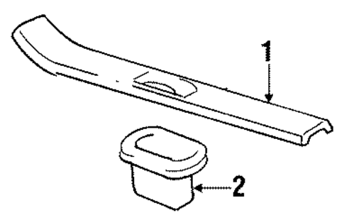 Villager INTERIOR TRIM - REAR BODY