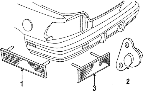 Grand Prix SIDE MARKER LAMPS & REFLECTOR