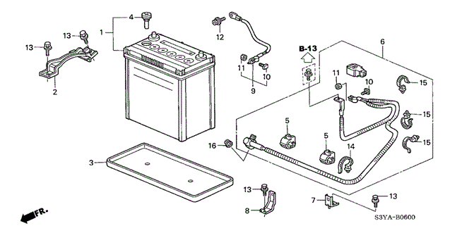 Electrical/Exhaust/Heater/Fuel/Battery for 2006 Honda INSIGHT #1