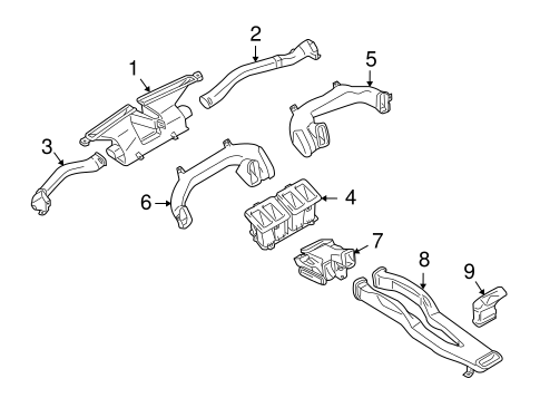 Ducts for 2013 Infiniti FX50 #0
