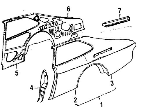 900 QUARTER PANEL