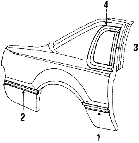 Thunderbird OUTER COMPONENTS