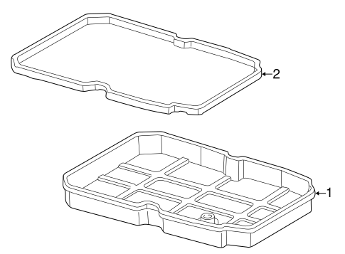 Transmission Components for 1996 Mercedes-Benz E 320 #0
