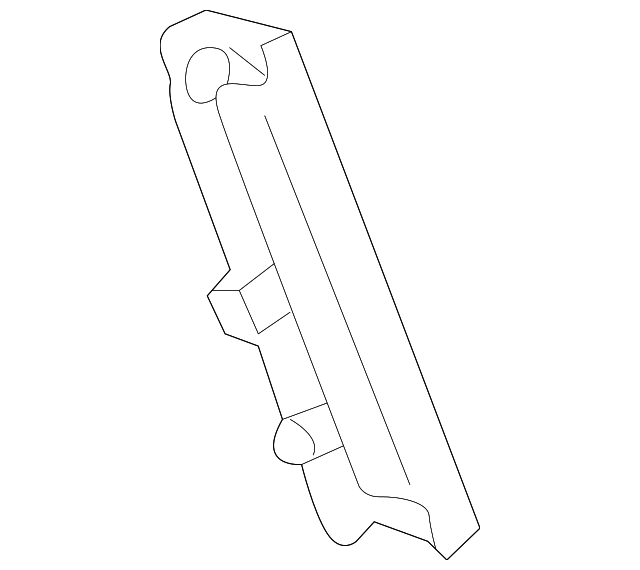 6F2Z-17602B82-AA Деталь HEIGHT ADJUSTER, RIGHT
