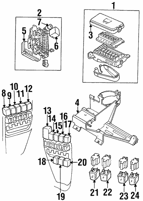 Electrical Components for 1994 Land Rover Discovery #0