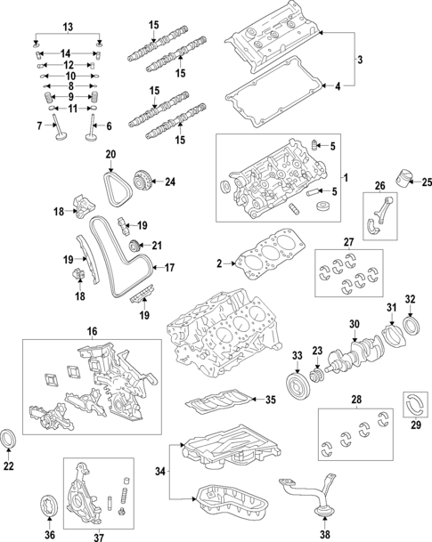 Oil Pan for 2012 Toyota Highlander #0
