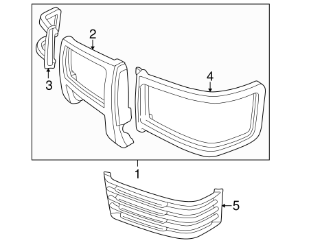 Range Rover EXTERIOR TRIM - FRONT BUMPER