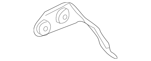 32007257 Деталь FRONT PIPE BRACKET