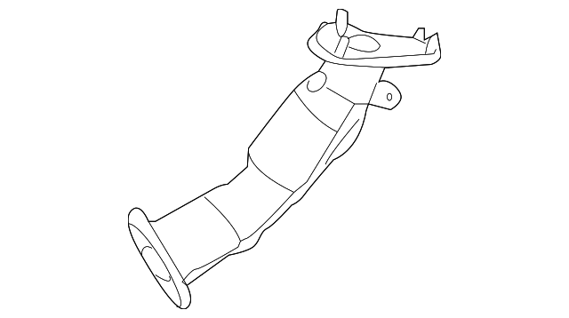 32007281 Деталь REAR PIPE