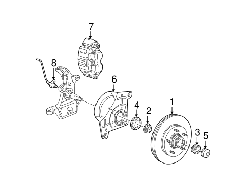 Brakes/Front Brakes for 2001 Ford F-150 #3