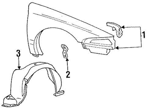 Mark VIII FENDER & COMPONENTS