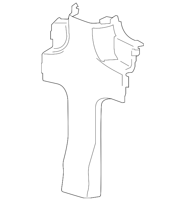CK4Z-61312A59-DB Деталь LOWER PANEL, LEFT