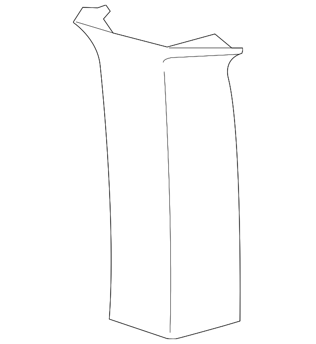 EK4Z-6103598-AA Деталь WINDOW MOLDING, LEFT