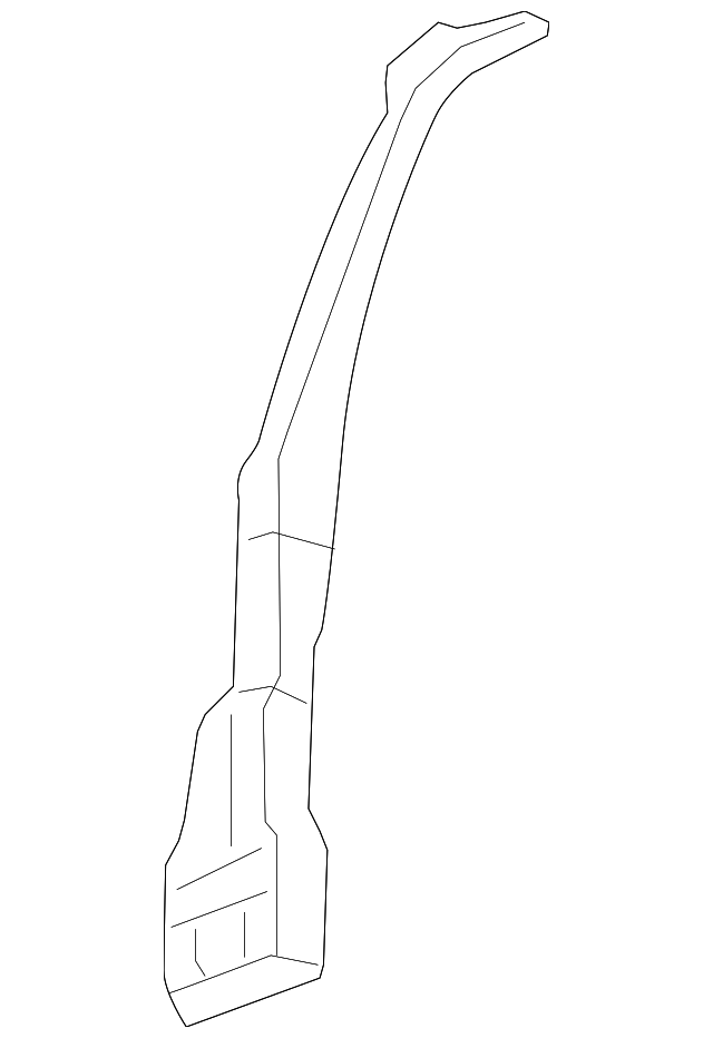 YS4Z-5424382-SA Деталь PILLAR REINF, RIGHT