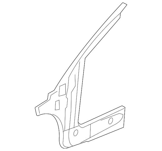 YS4Z-61025A00-AA Деталь HINGE PLR REINF, RIGHT