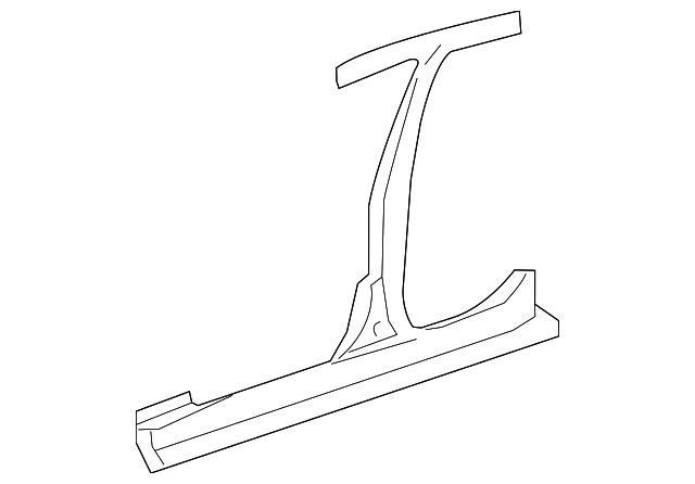 YS4Z54211A10BA Деталь CTR PLR & ROCKER, RIGHT