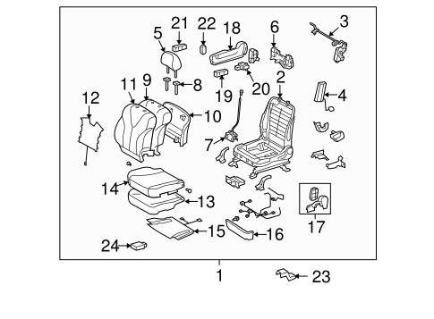 ELECTRICAL/HEATED SEATS for 2010 Toyota Venza #2