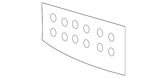 955-556-672-00 Деталь SOUND ABSORBER, RIGHT