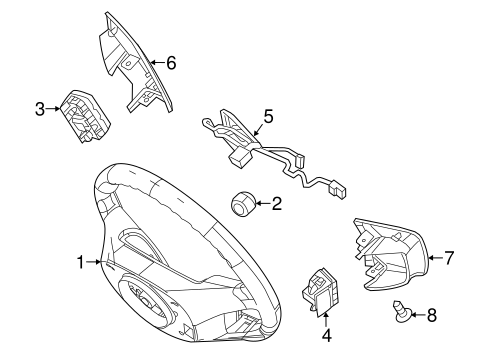 Fuel System/Cruise Control for 2011 Ford Fusion #1
