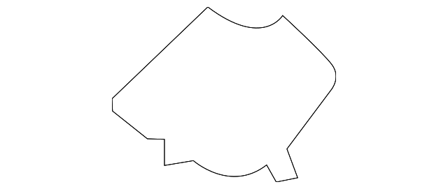 BK3Z61203A61A LOWER REINF INSULATOR, LEFT